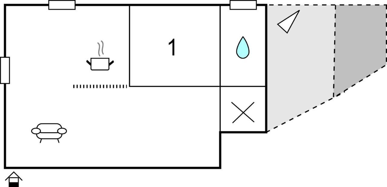 1 Bedroom Awesome Home In פוסטיר מראה חיצוני תמונה